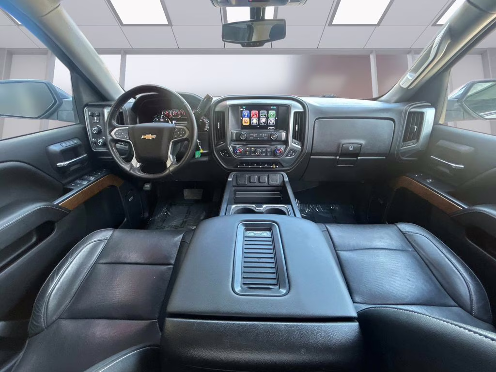 2018 Silver Ice Metallic Chevrolet Silverado 1500 LTZ 4X4 Truck
