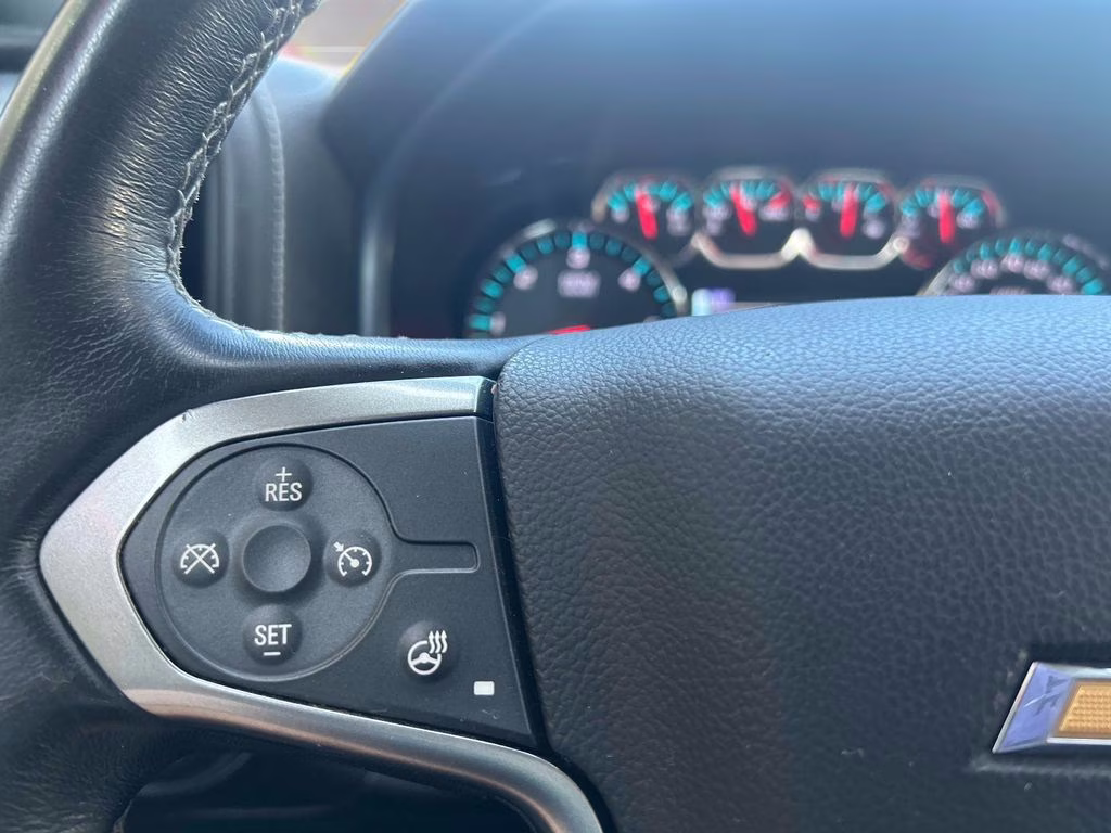 2018 Silver Ice Metallic Chevrolet Silverado 1500 LTZ 4X4 Truck