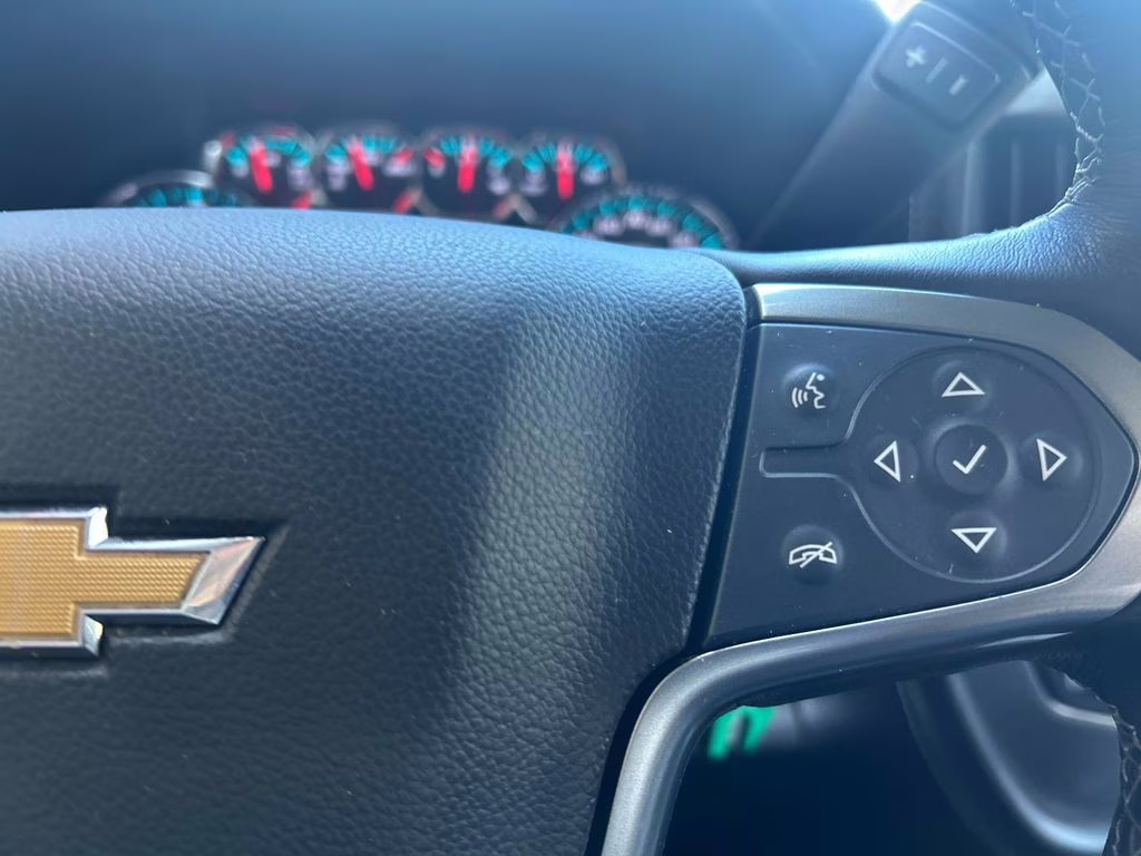 2018 Silver Ice Metallic Chevrolet Silverado 1500 LTZ 4X4 Truck