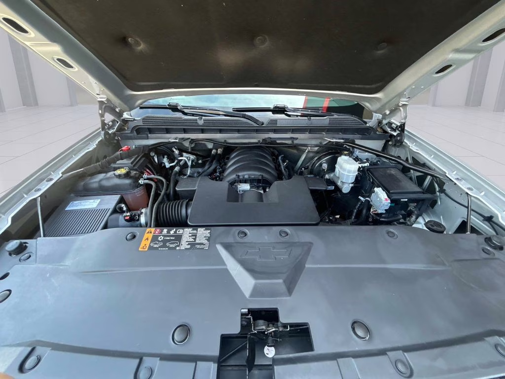 2018 Silver Ice Metallic Chevrolet Silverado 1500 LTZ 4X4 Truck