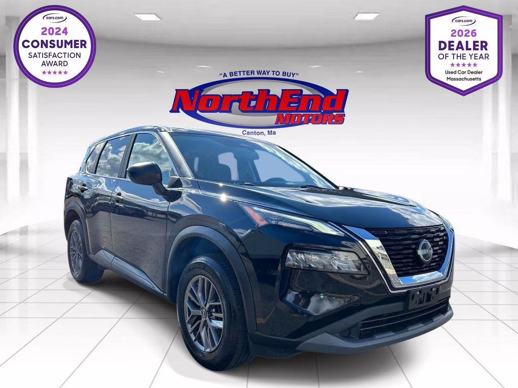 2023 Super Black Nissan Rogue S AWD SUV