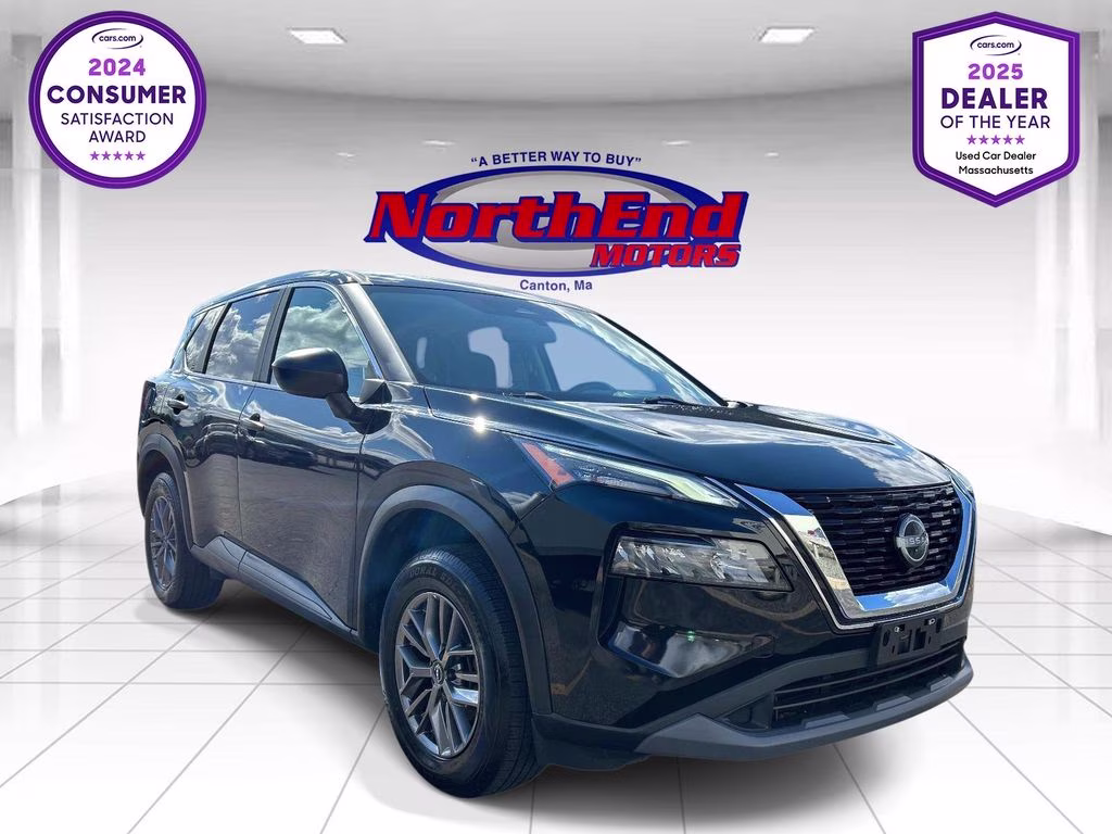 2023 Super Black Nissan Rogue S AWD SUV