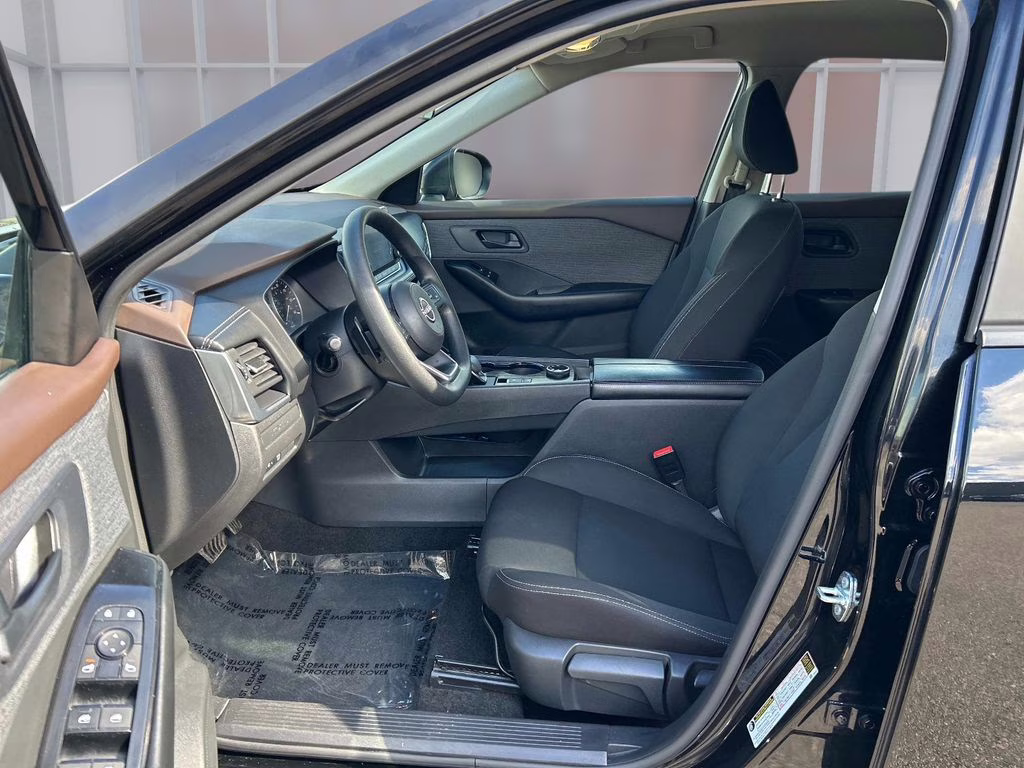 2023 Super Black Nissan Rogue S AWD SUV