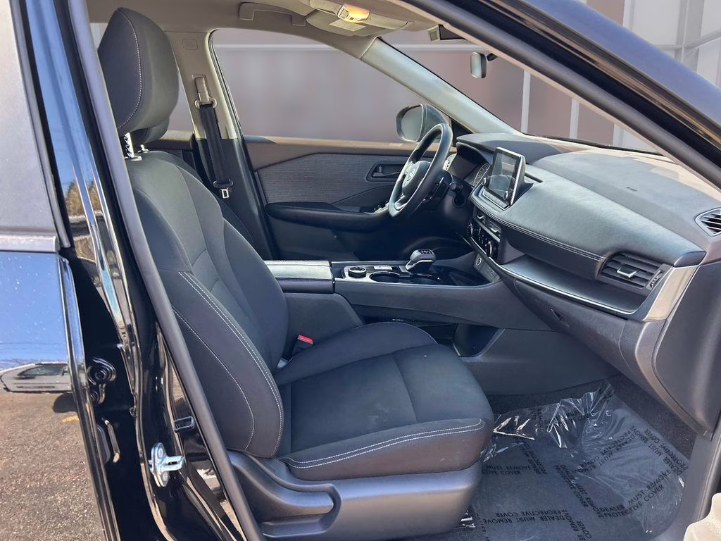 2023 Super Black Nissan Rogue S AWD SUV