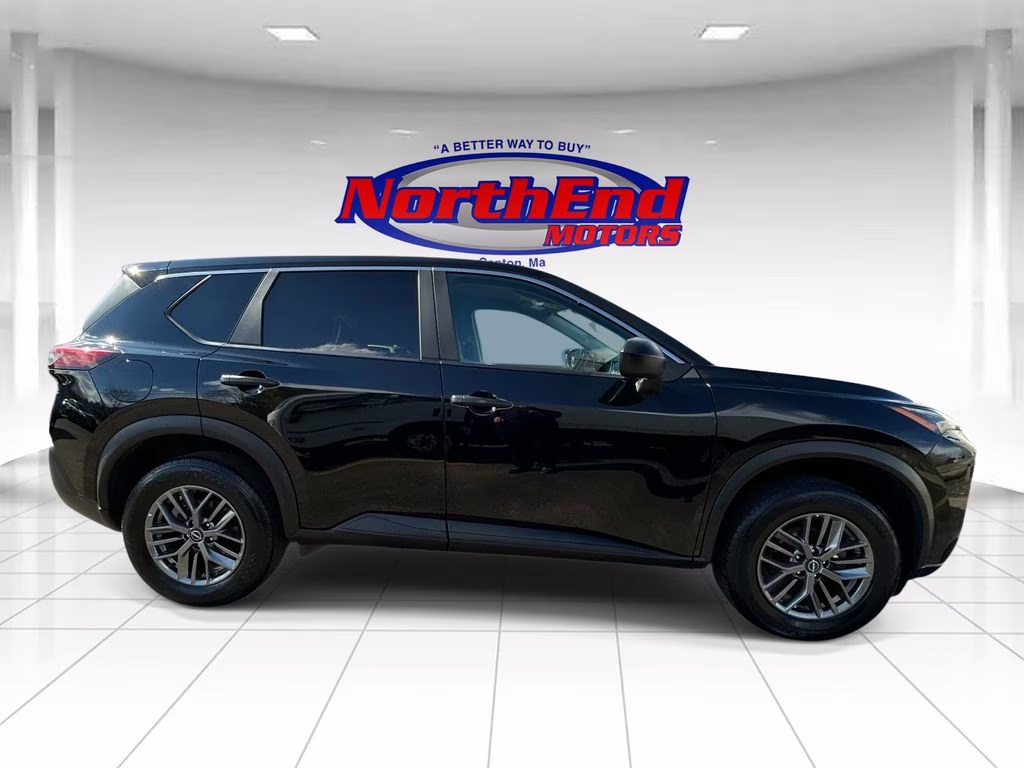2023 Super Black Nissan Rogue S AWD SUV