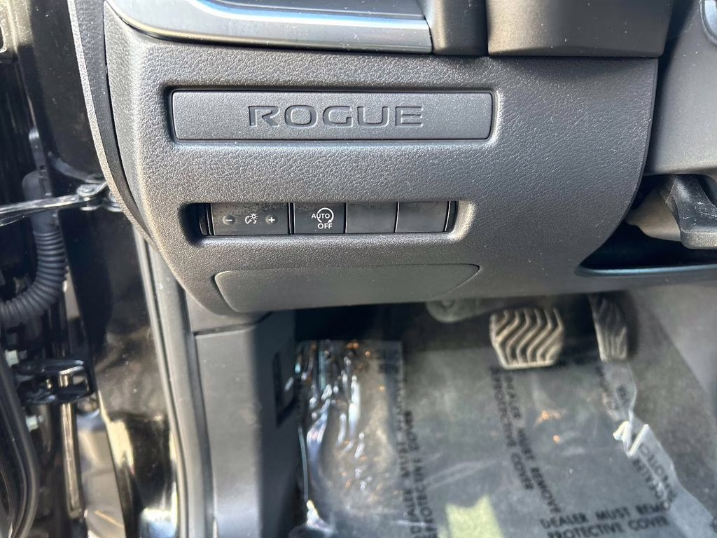 2023 Super Black Nissan Rogue S AWD SUV