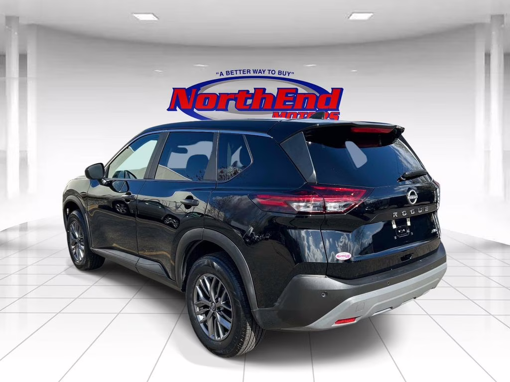 2023 Super Black Nissan Rogue S AWD SUV