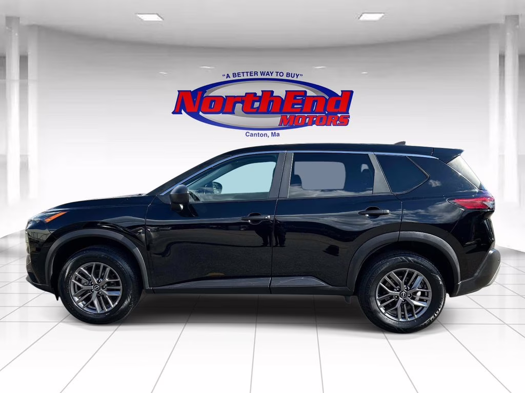 2023 Super Black Nissan Rogue S AWD SUV