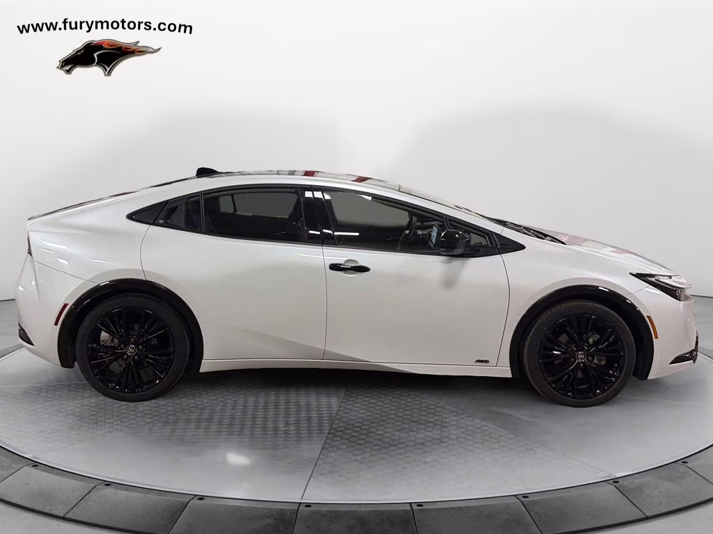 2026 Pearl Toyota Prius Nightshade w/Glass Roof AWD Hatchback