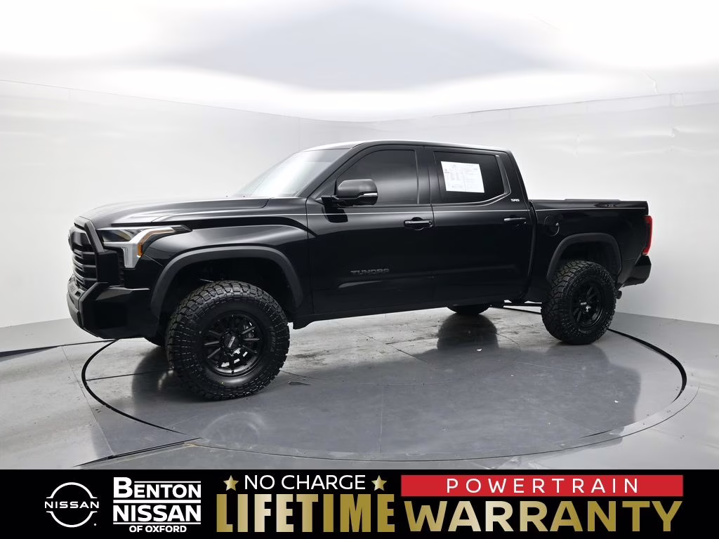 2024 Midnight Black Metallic Toyota Tundra SR5 4X4 Truck