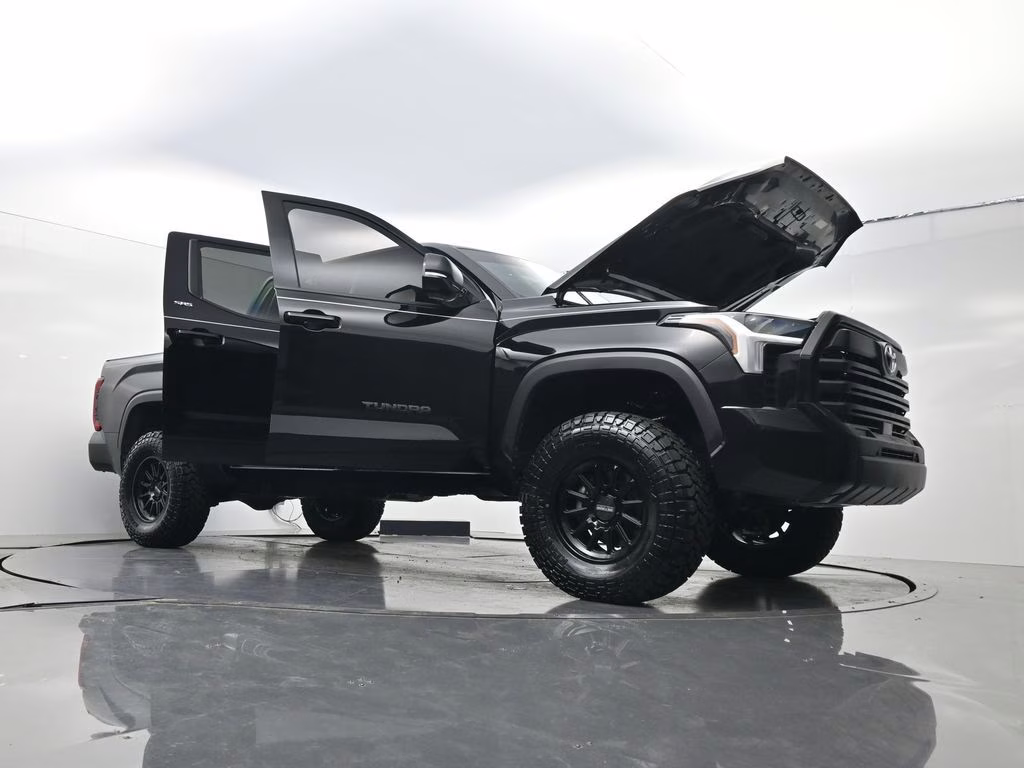 2024 Midnight Black Metallic Toyota Tundra SR5 4X4 Truck