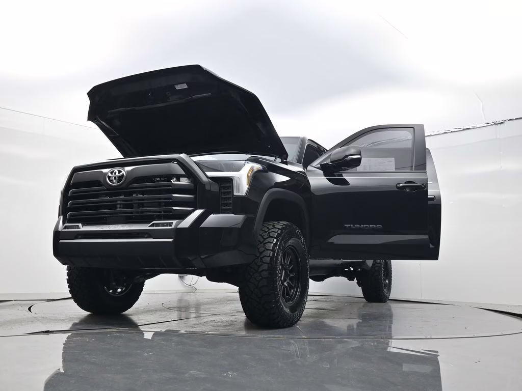 2024 Midnight Black Metallic Toyota Tundra SR5 4X4 Truck