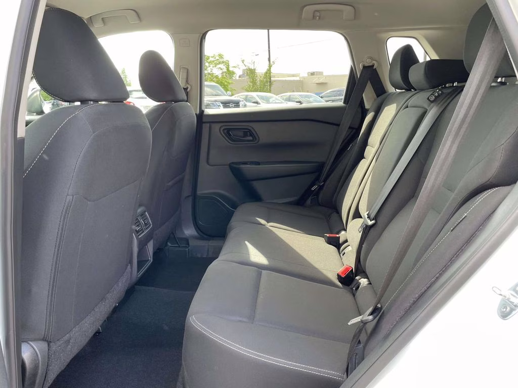 2024 Glacier White Nissan Rogue S FWD SUV