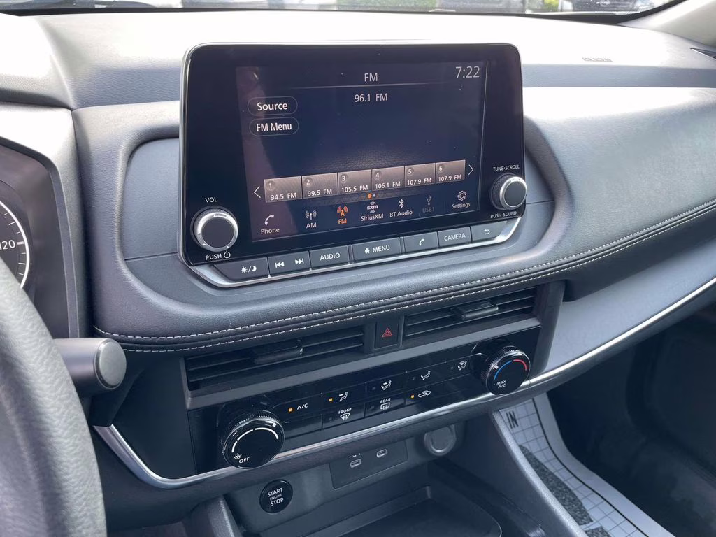2024 Glacier White Nissan Rogue S FWD SUV