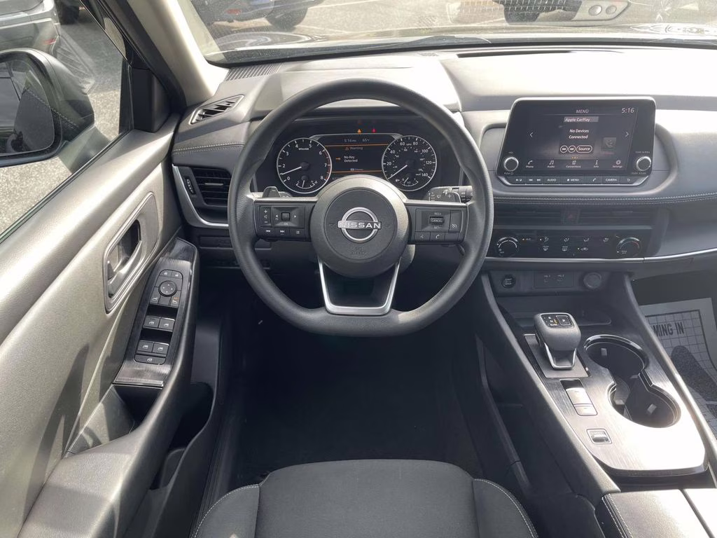 2024 Super Black Nissan Rogue S FWD SUV