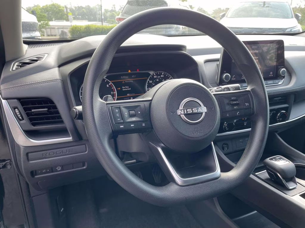 2024 Super Black Nissan Rogue S FWD SUV