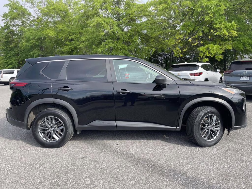 2024 Super Black Nissan Rogue S FWD SUV