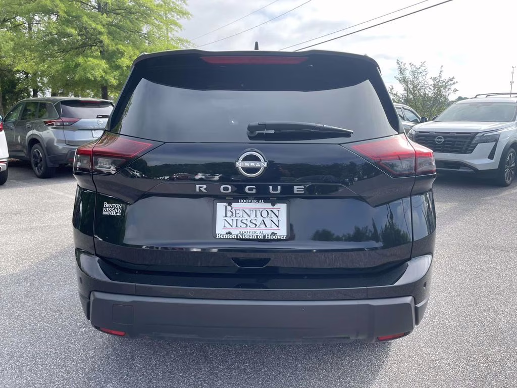 2024 Super Black Nissan Rogue S FWD SUV
