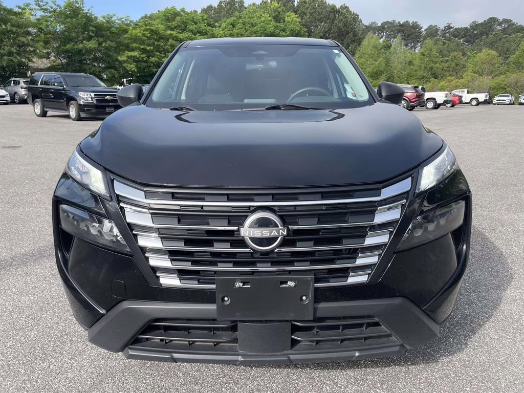 2024 Super Black Nissan Rogue S FWD SUV