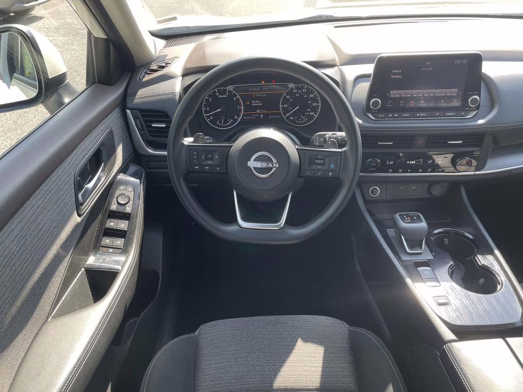 2023 Pearl White Tricoat Nissan Rogue SV FWD SUV
