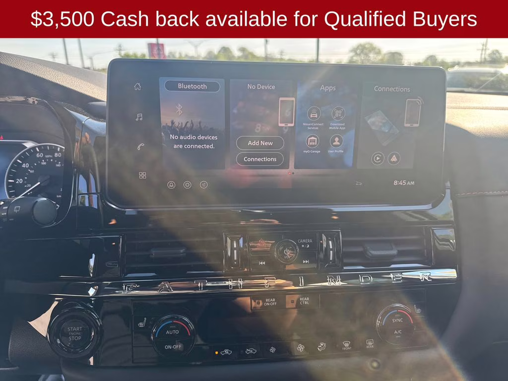 2026 Super Black Nissan Pathfinder Rock Creek 4X4 SUV