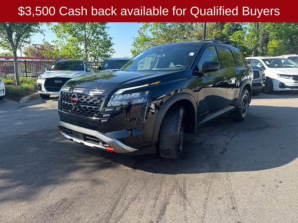 2026 Super Black Nissan Pathfinder Rock Creek 4X4 SUV