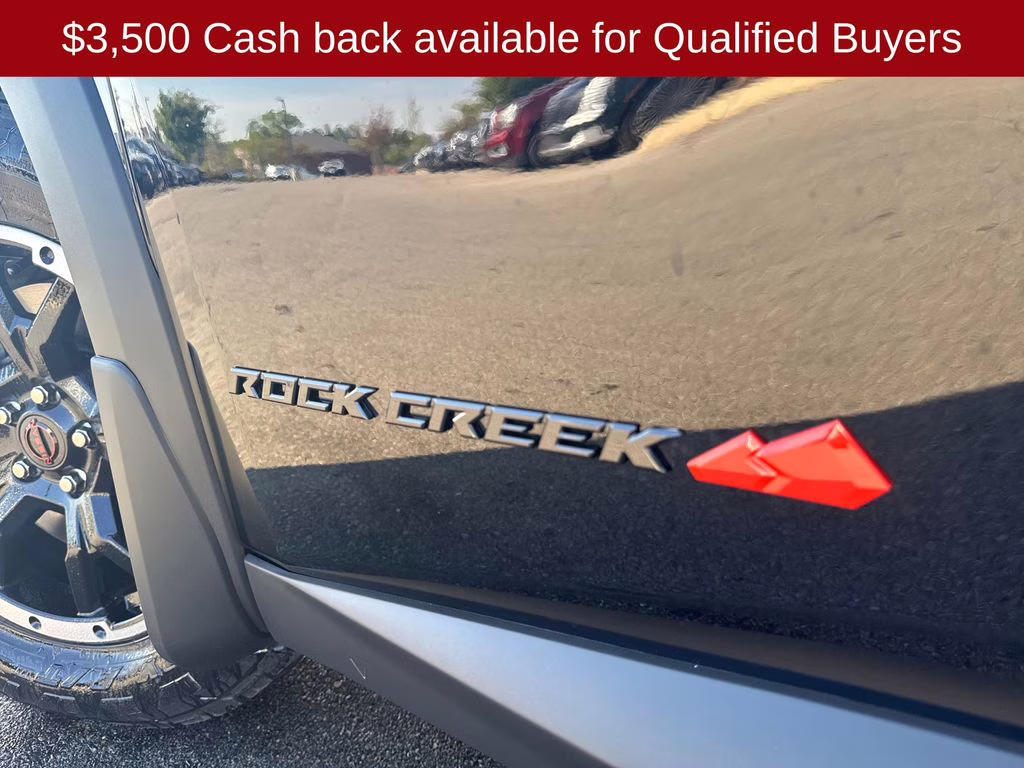 2026 Super Black Nissan Pathfinder Rock Creek 4X4 SUV