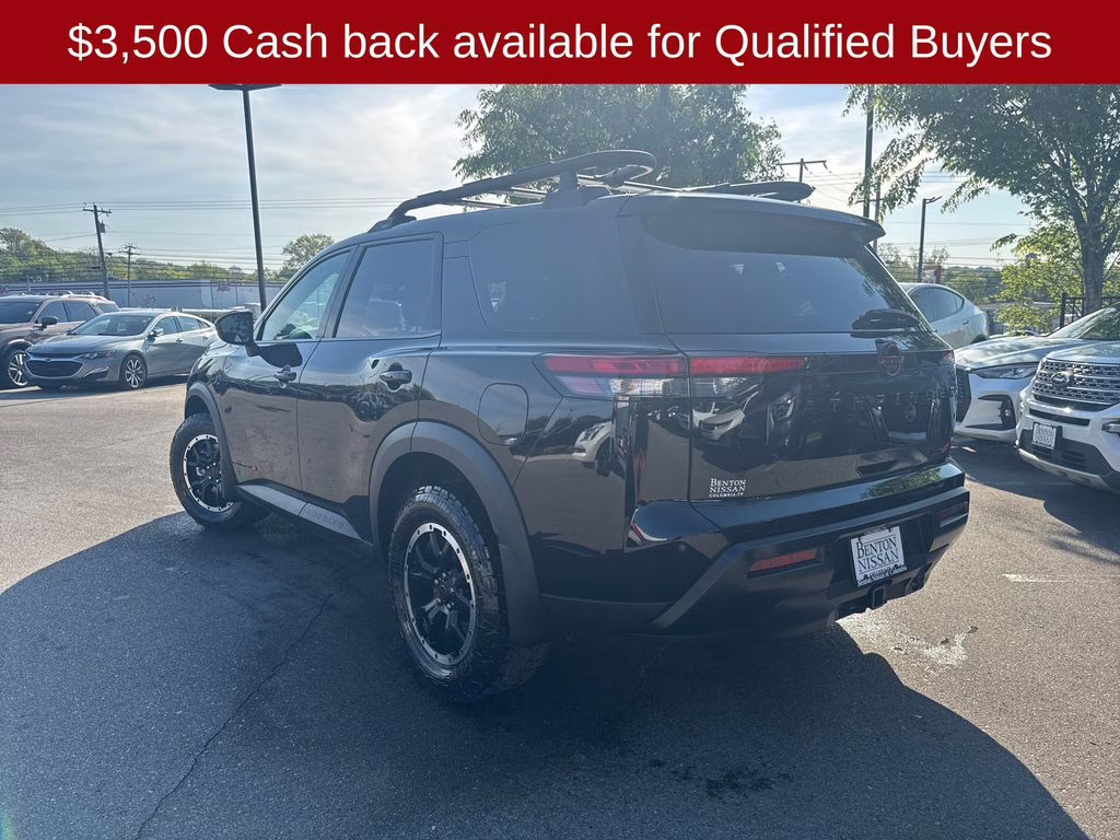2026 Super Black Nissan Pathfinder Rock Creek 4X4 SUV