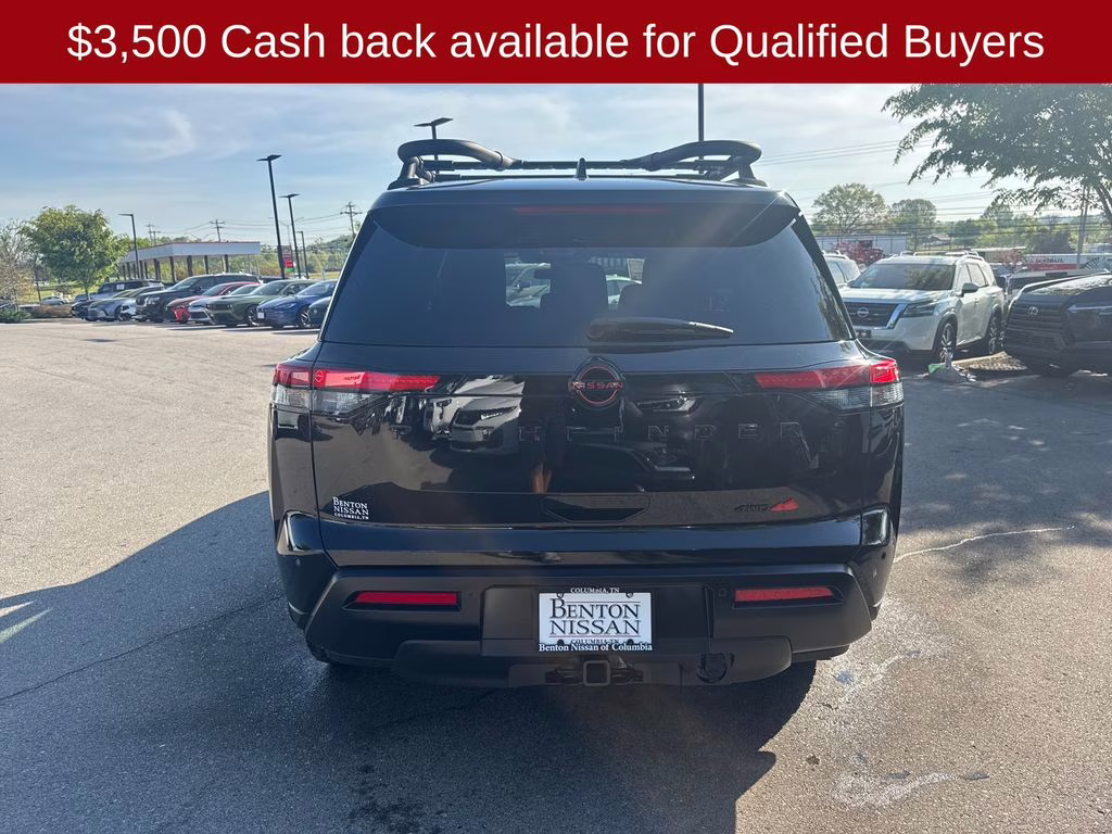 2026 Super Black Nissan Pathfinder Rock Creek 4X4 SUV
