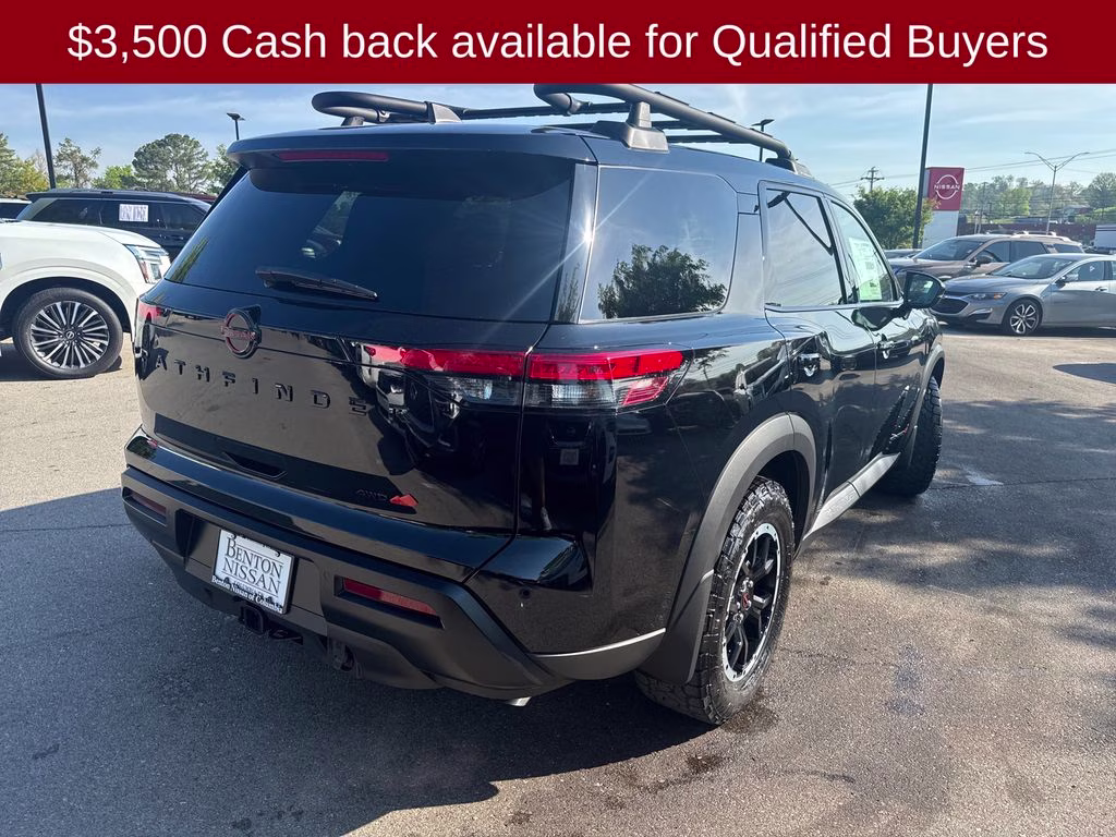 2026 Super Black Nissan Pathfinder Rock Creek 4X4 SUV
