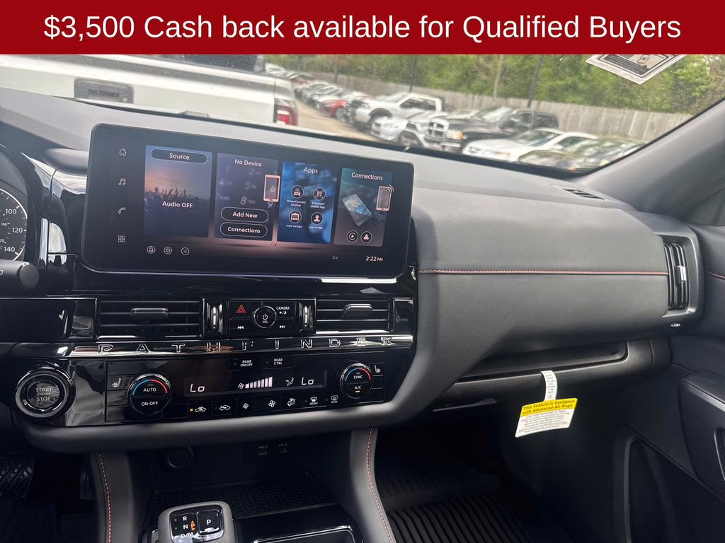 2026 Super Black Nissan Pathfinder Rock Creek 4X4 SUV