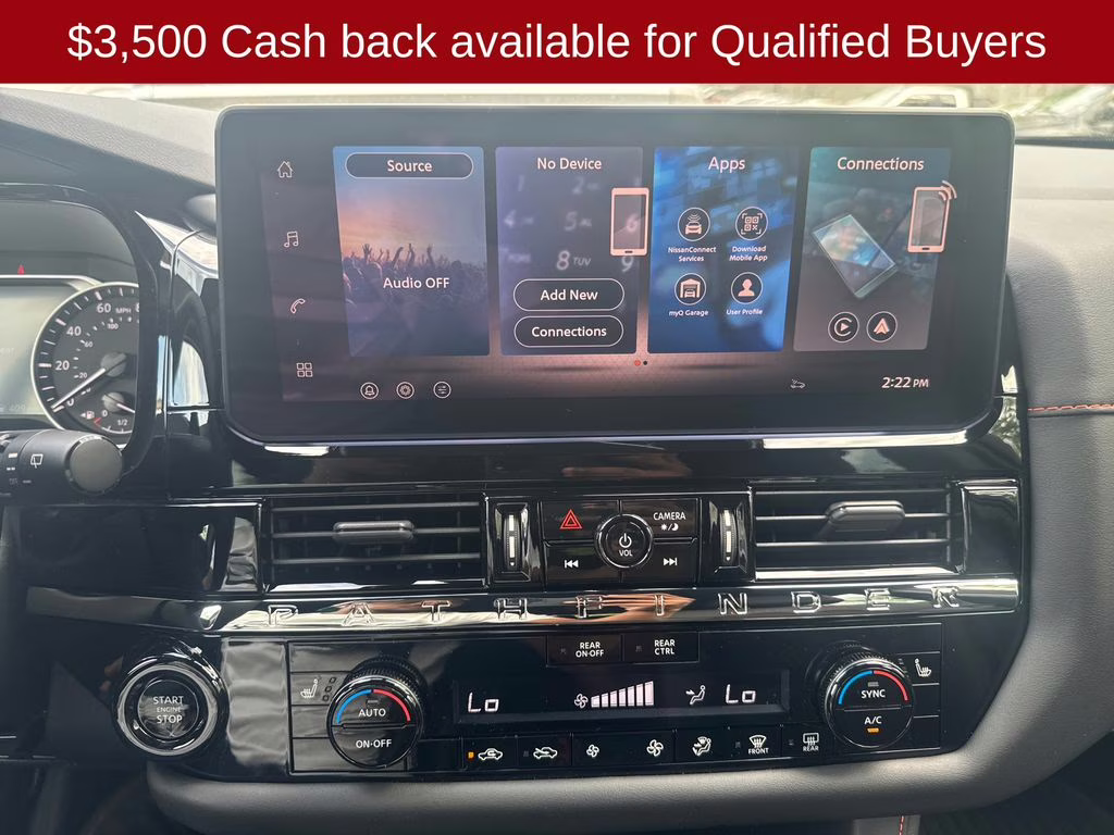 2026 Super Black Nissan Pathfinder Rock Creek 4X4 SUV