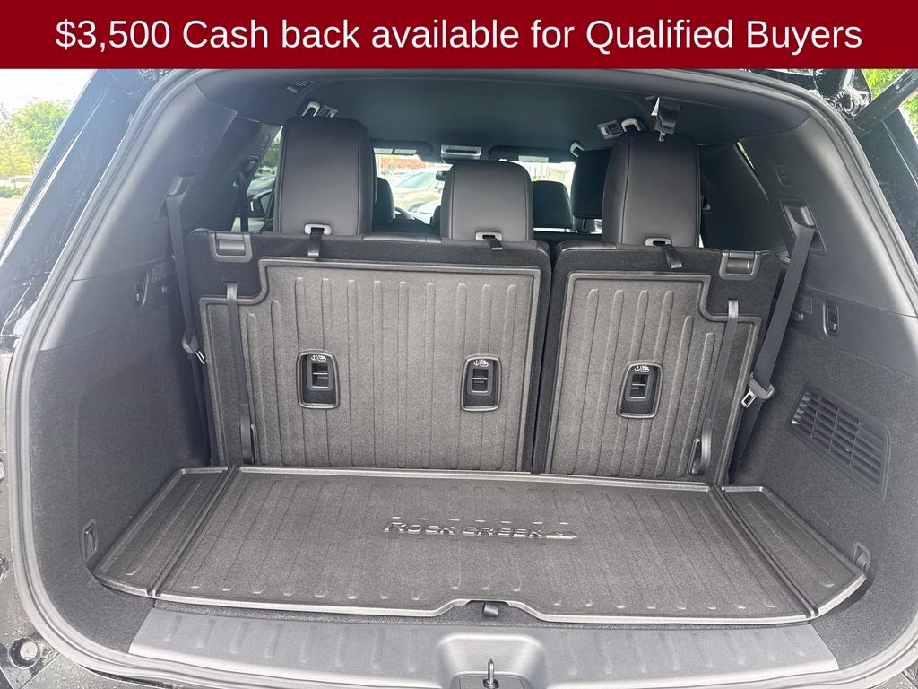 2026 Super Black Nissan Pathfinder Rock Creek 4X4 SUV
