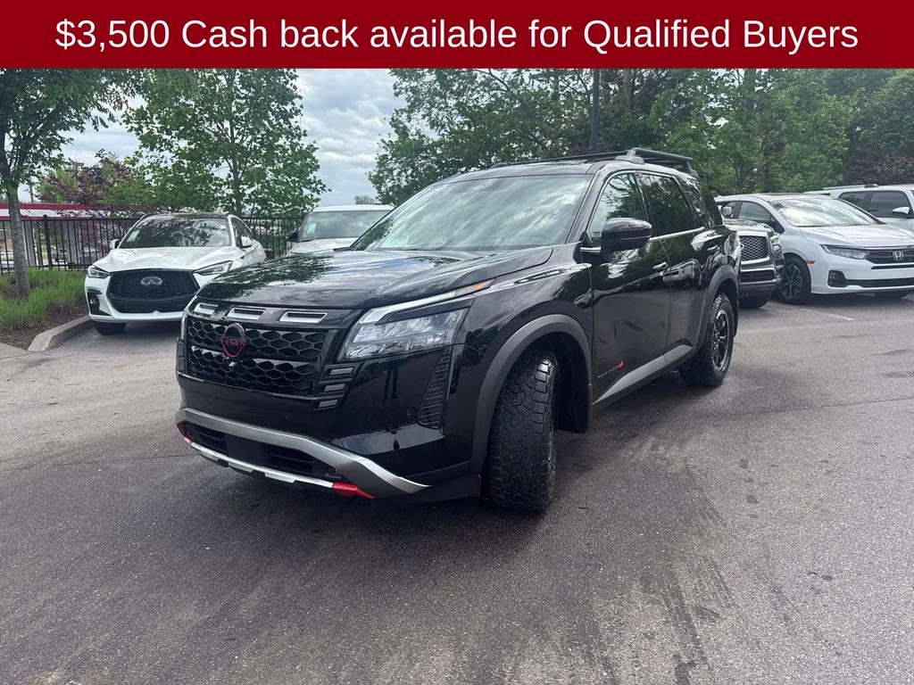 2026 Super Black Nissan Pathfinder Rock Creek 4X4 SUV