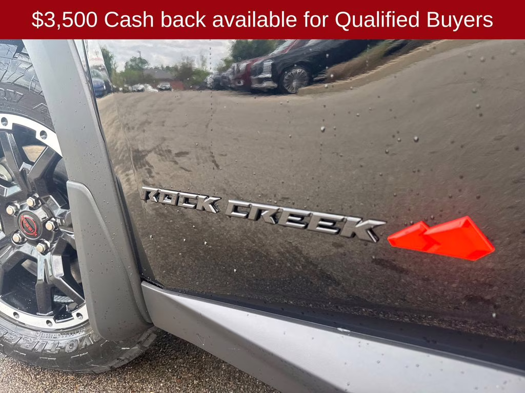 2026 Super Black Nissan Pathfinder Rock Creek 4X4 SUV