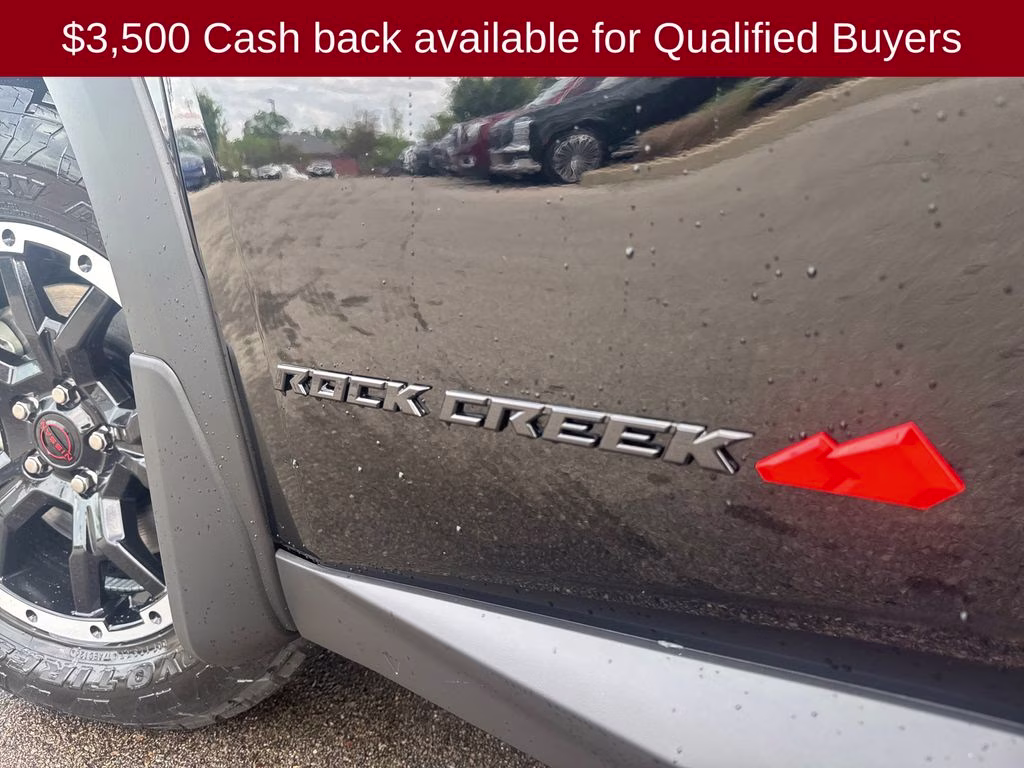 2026 Super Black Nissan Pathfinder Rock Creek 4X4 SUV