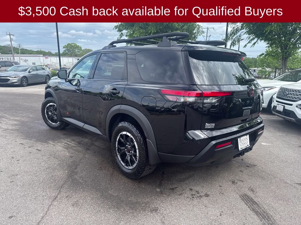 2026 Super Black Nissan Pathfinder Rock Creek 4X4 SUV