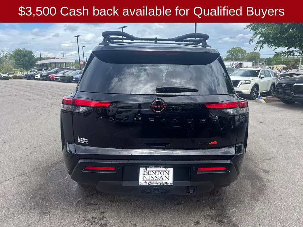 2026 Super Black Nissan Pathfinder Rock Creek 4X4 SUV