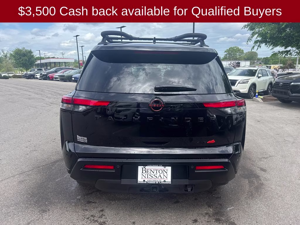 2026 Super Black Nissan Pathfinder Rock Creek 4X4 SUV