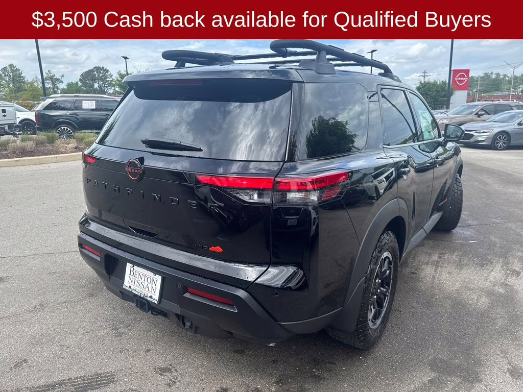 2026 Super Black Nissan Pathfinder Rock Creek 4X4 SUV