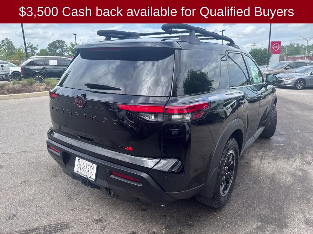 2026 Super Black Nissan Pathfinder Rock Creek 4X4 SUV