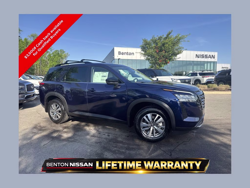 2026 Deep Ocean Blue Pearl Nissan Pathfinder SL 4X4 SUV