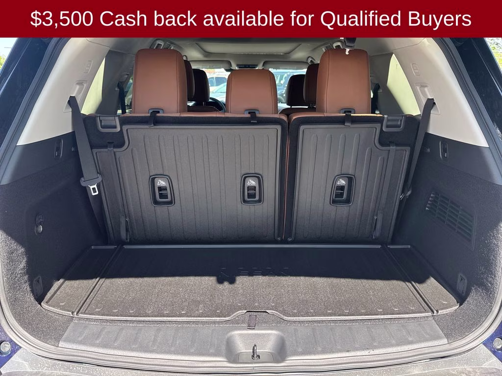 2026 Deep Ocean Blue Pearl Nissan Pathfinder Platinum 4X4 SUV