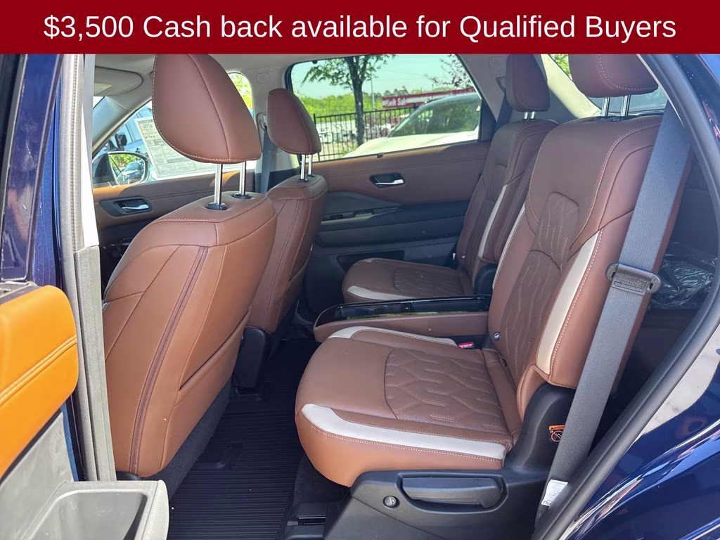 2026 Deep Ocean Blue Pearl Nissan Pathfinder Platinum 4X4 SUV