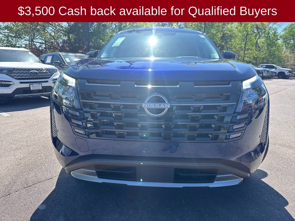 2026 Deep Ocean Blue Pearl Nissan Pathfinder Platinum 4X4 SUV