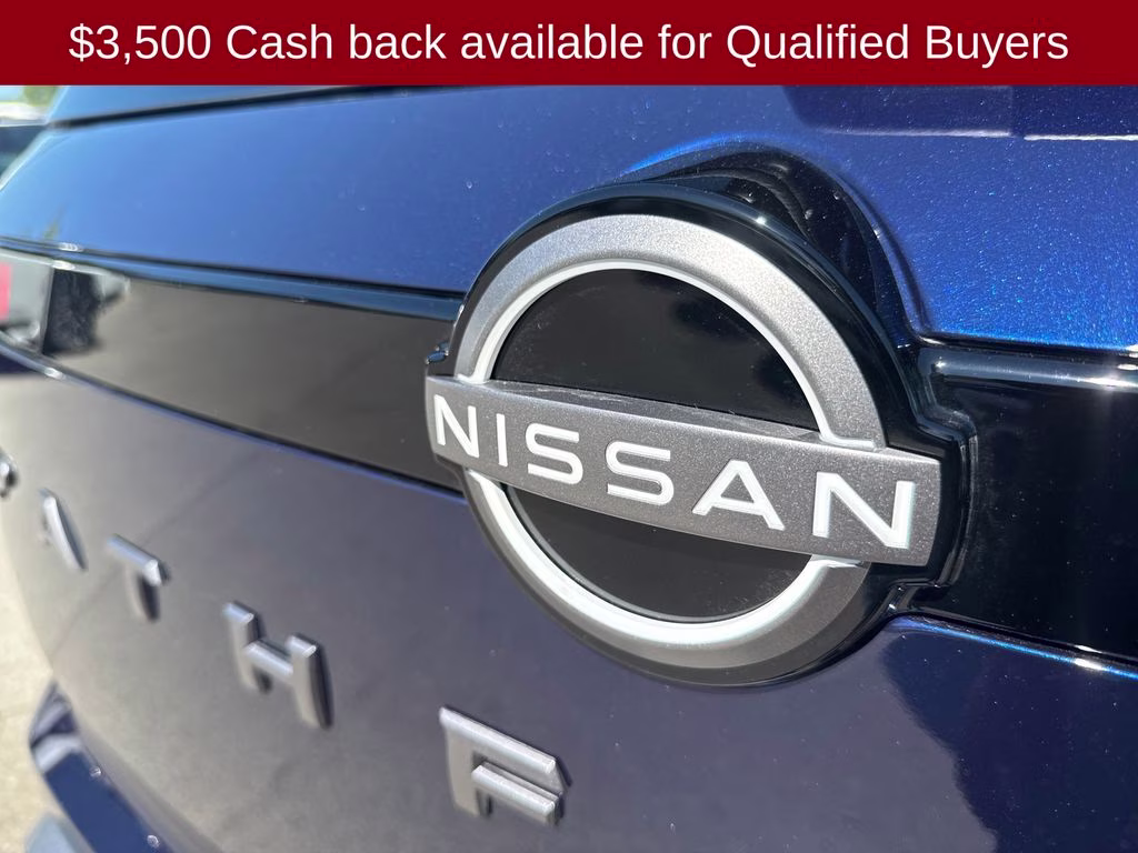 2026 Deep Ocean Blue Pearl Nissan Pathfinder Platinum 4X4 SUV
