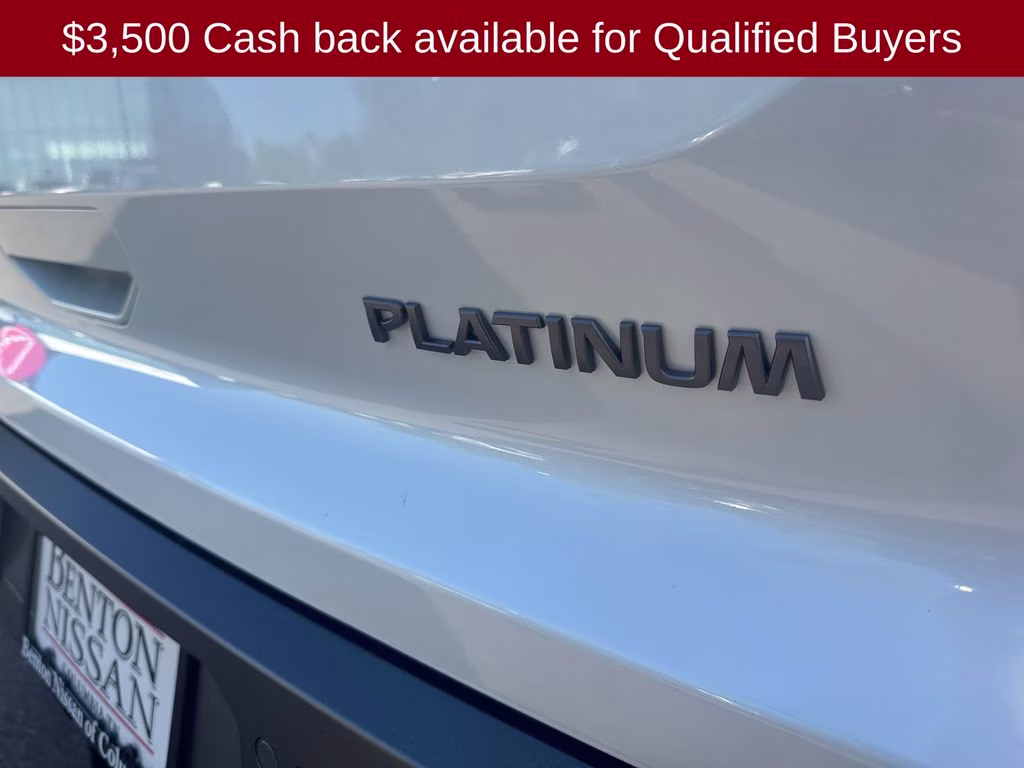 2026 Everest White Pearl Tricoat Nissan Pathfinder Platinum FWD SUV
