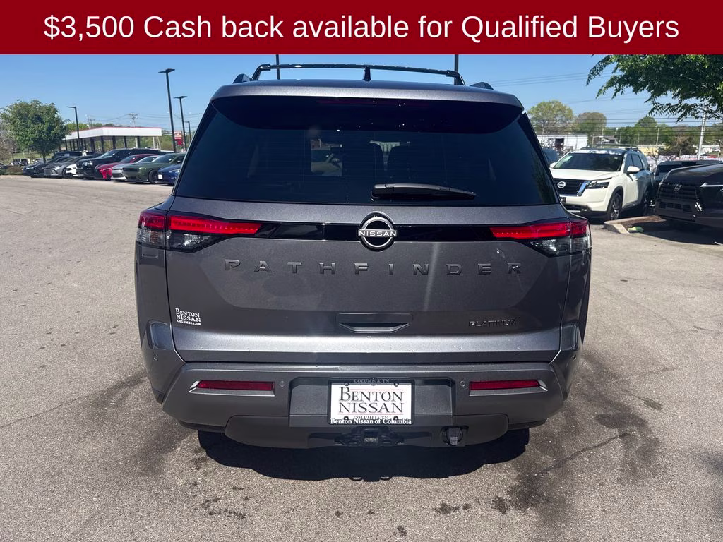 2026 Gun Metallic Nissan Pathfinder Platinum FWD SUV
