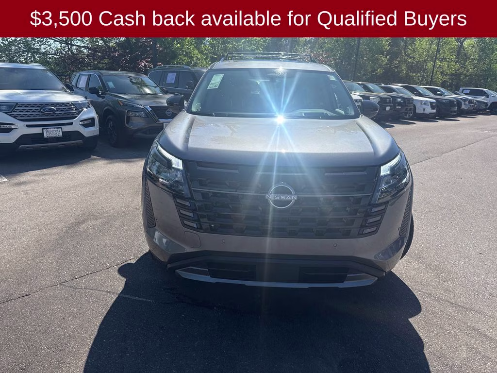 2026 Gun Metallic Nissan Pathfinder Platinum FWD SUV