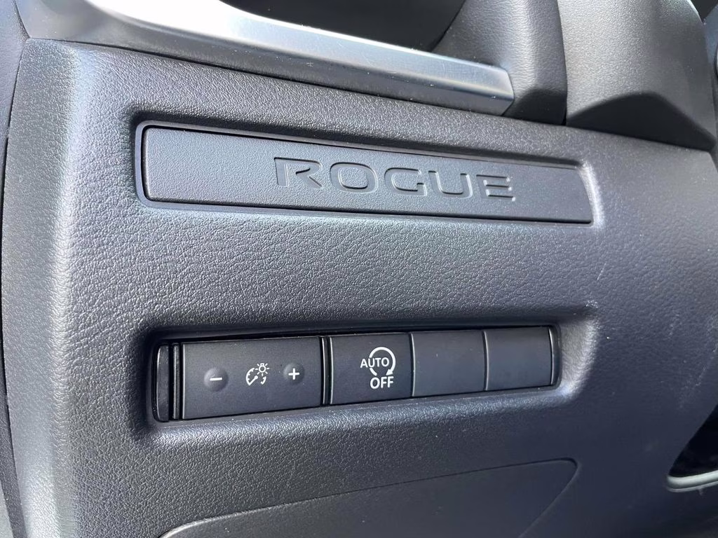 2024 Glacier White Nissan Rogue S FWD SUV